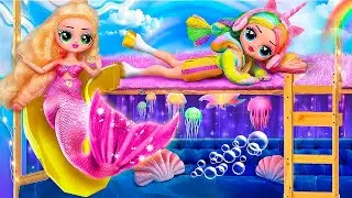 Строим секретную комнату! Единорог vs русалка - 11 идей