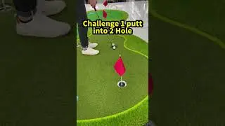 Two holes in one putter 