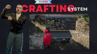 FiveM Crafting System For Your Server | Weapon Attachment | Qbcore Script | GTA 5