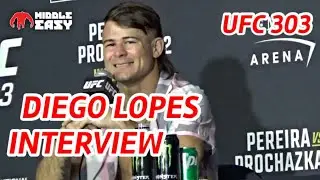 UFC 303: Diego Lopes Relives Fighting Dan Ige On Few Hours Notice