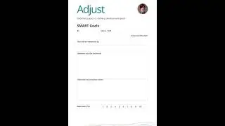 6. Adjust Template: How to define robust goals