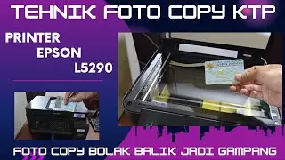 How to photocopy a KTP back and forth I How to photocopy a KTP I How to copy a KTP I How to photo...