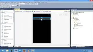 How to create hello world android application with using visual studio 2010