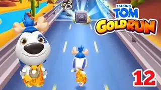 Talking Tom Gold Run Gameplay Walkthrough Part 12 (Android/iOS) Stone Age Hank - Full Screen