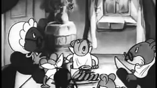Мультфильм Кошкин дом 1938 г. Cartoon Cat House 1938