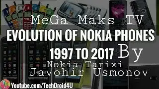 Evolution Of Nokia Phones - Nokia Tarixi