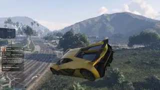 Flying Around Town in my Electric Super Car - Grand Theft Auto V