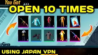 Pubg kr crate opening vpn trick today | pubg japan server crate opening today vpn