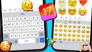 TECLADO ESTILO IPHONE EN ANDROID ACTUALIZADO 2024 con los últimos EMOJIS 17.4 + SONIDO IOS + TEMAS