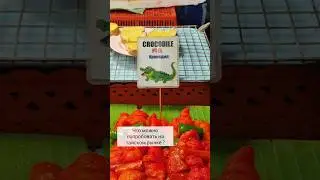 Ем мясо крокодила 🐊 Таиланд 2023 . Еда в Таиланде.