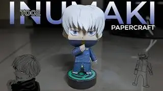 Toge Inumaki • Papercraft • Jujutsu Kaisen