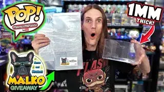 1MM THICK Funko Pop Protectors!! (ROAD TO 2K Giveaway)