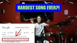 HARDEST SONG ON DRUMS!? (The Dance of Eternity - Drum Cover)