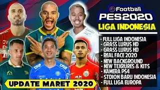 PES 2020 LIGA INDONESIA PPSSPP - LIGA SHOPEE [ 200MB ] !