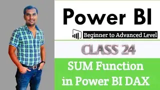 SUM Function in Power BI DAX | Power BI Real-time
