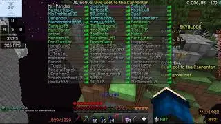 Capturing fairy souls on Hypixel Skyblock