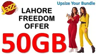 Lahore Freedom Offer || Jazz New Internet Offer 2023