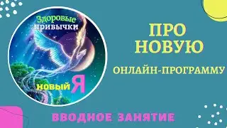 про новую онлайн-программу (вводное занятие)