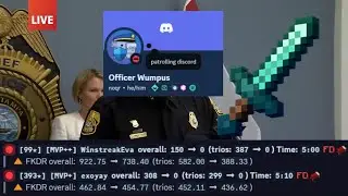 1,000 FKDR Bedwars HACKER Swatted By the Discord Police (DPD)