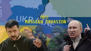 Russo-Ukrainian War-2022(Russian invasion of Ukraine)-Hoi4 Timelapse
