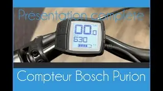 Comment utiliser le compteur Bosch Purion (présentation complète)