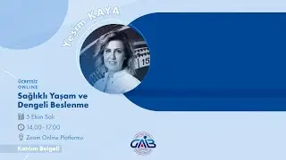 Sağlıklı Yaşam ve Dengeli Beslenme-Yeşim Kaya