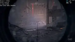 BattleField 5 on 2700x(Ultra settings+OBS Recording 1080p)