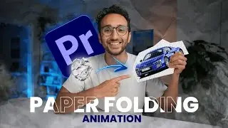 Tutorial Paper Folding Animation Like Ali Abdaal | Adobe Premiere Pro