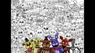 Speedpaint- all animatronics -Part 1 (fnaf 1)