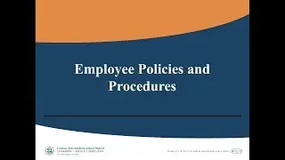 New Head Start Start Staff Orientation: Part 2: Employee Policies and Procedures