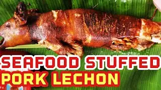 Seafood Stuffed Pork Lechon /Lechon de Leche