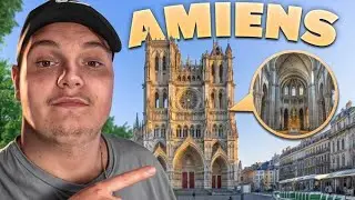 VLOG Je visite la ville d'Amiens.  (LA CATHÉDRALE MAGNIFIQUE)