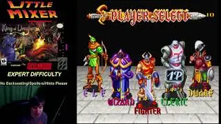 KING OF DRAGONS - Expert Difficulty - First time playing Cleric - SNES