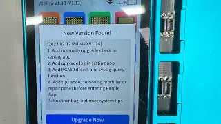 JCID V1SPRO v1.14 update обзор обновления  программатора для iPhone, iPad, Face ID, True Tone и NAND