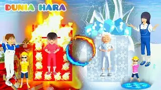 Ice Baby 🧊 Fire 🔥 | Ice Baby Fire Grows Big Yuta Mio Doctor Hospital Part 2 | Sakura School Simul...
