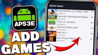 🔥 How To Add Games In Aps3e Emulator | How To Install Game In Aps3e Emulator | Aps3e PS3 Emulator