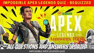 Impossible Apex Legends Quiz Answers 100 % | Bequizzed