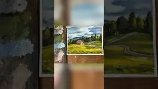 Как подбирать цвета используя цветовой круг? Полное видео на канале #урокирисования #живописьмаслом