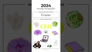What’s your 2024 Word of the Year? #wordoftheyear #2024goals #2024planner