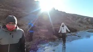 Frozen Samiti Lake #donotrythisathome