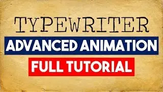 Typewriter Animation Effect - Advanced Animation - Powerpoint 2016 Tutorial