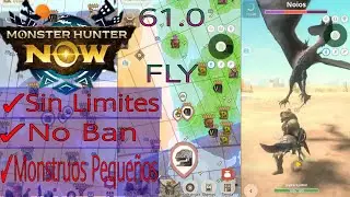 How to be fly in Monster Hunter Now!  (GPS joystick)