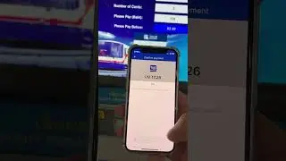 Digital Payment - Thai BTS Train Kiosk - Scan & Pay