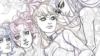 Linework in photoshop - TEST STREAM :D