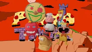 Как слепить всех боссов из игры pizza tower