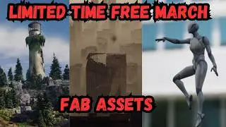 Free Fab Assets Unreal Engine 5 March