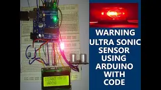 Ultrasonic Sensor With Arduino (with code)