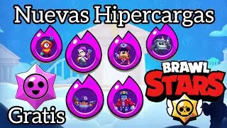 HIPERCARGA GRATIS. NUEVAS HIPERCARGAS EN BRAWL STARS | RmzGames