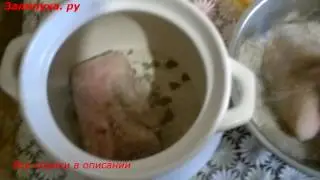 Как засолить сало