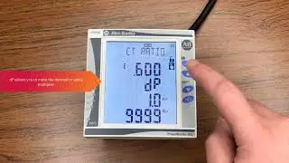PowerMonitor 500 Navigation Menu Demonstration